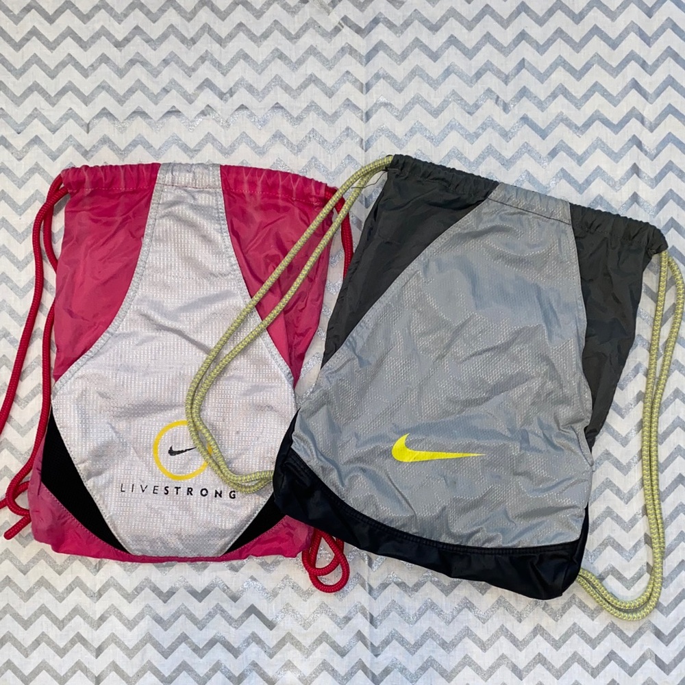 🌸2 for $10 Nike drawstring bags